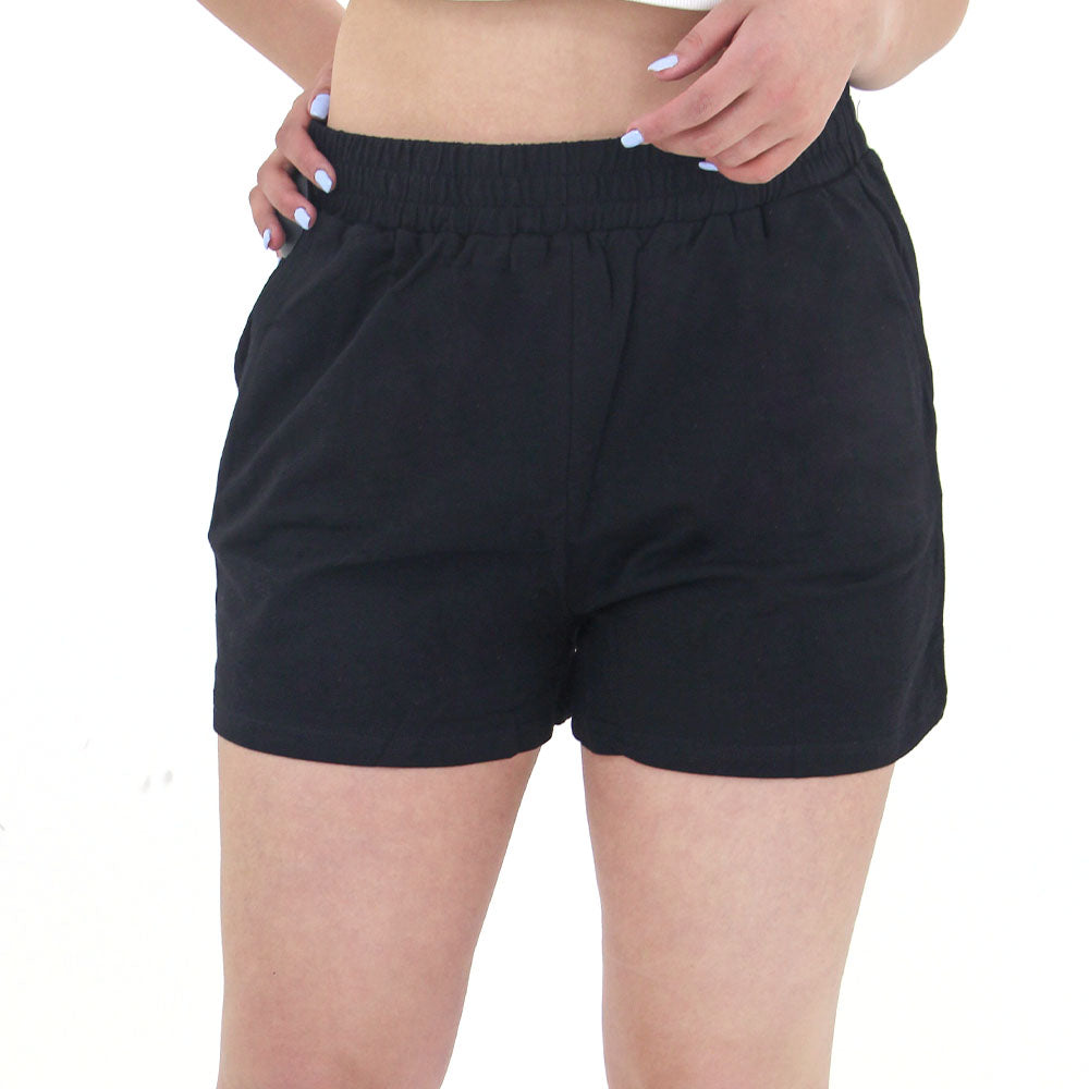 Image for Women's Plain Solid Short,Black