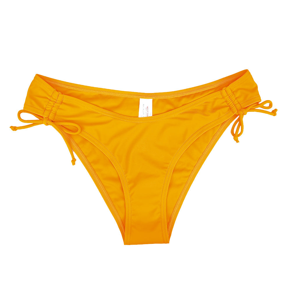 Image for Women's Solid Bikini Bottom,Yellow