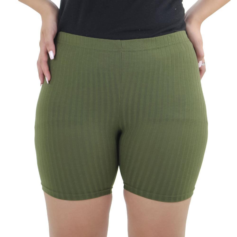 Image for Women's Ribbed Short,Olive