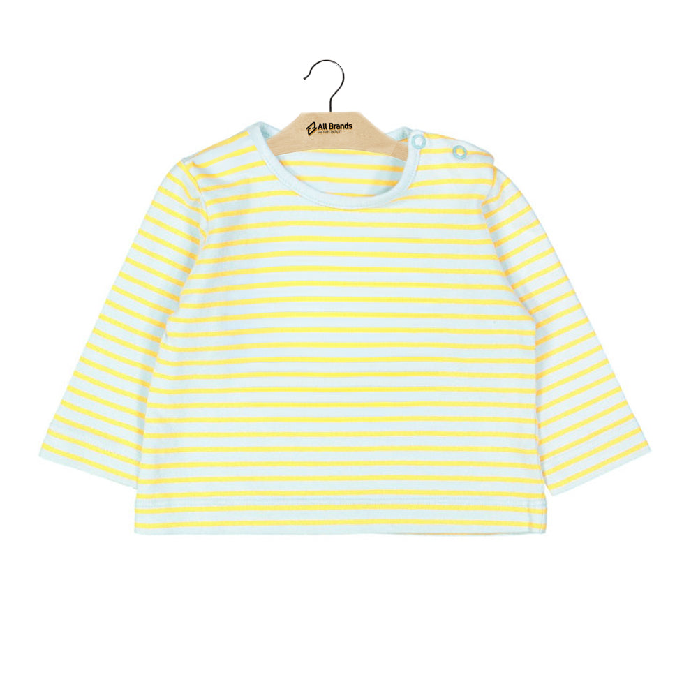 Image for Kids Girl Striped Top,Yellow