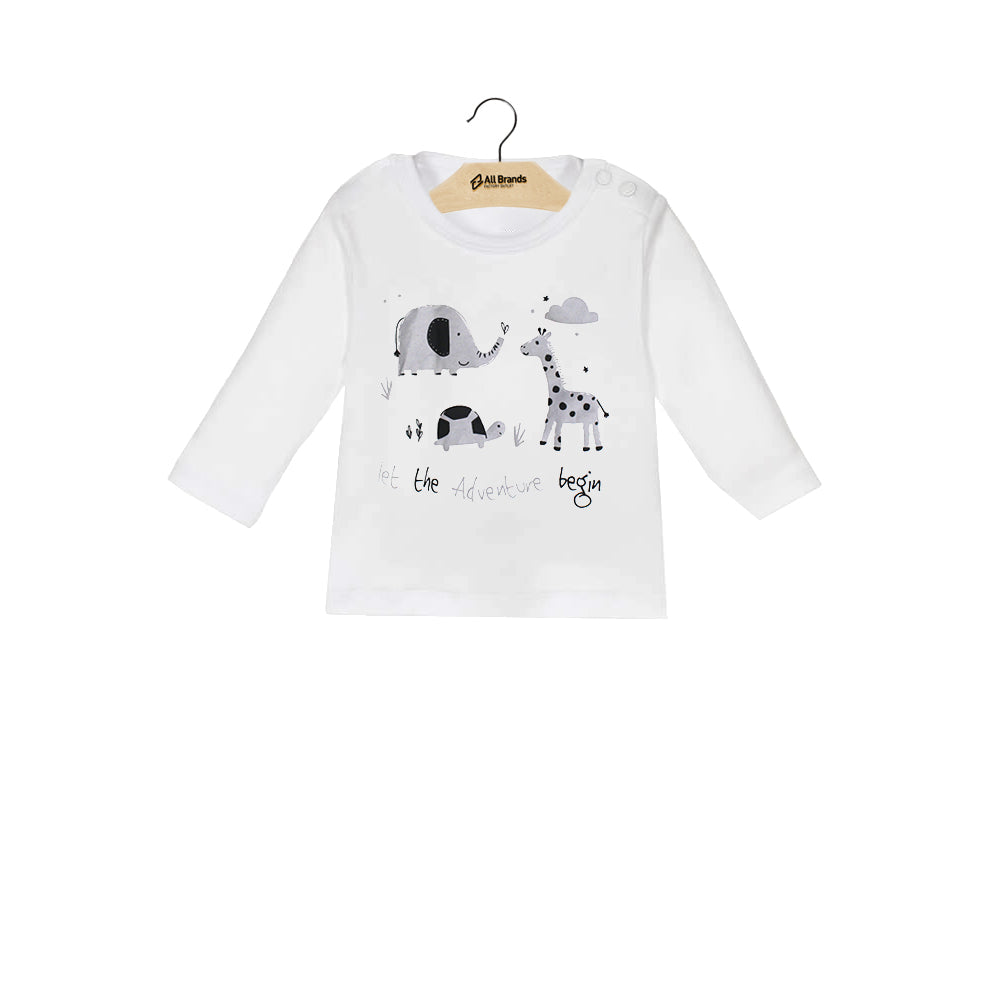 Image for Kids Boy Graphic Print Top,White