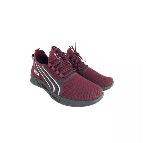 Image for Men's Breathable steel Athlelic Sneakers Shoes,Burgundy