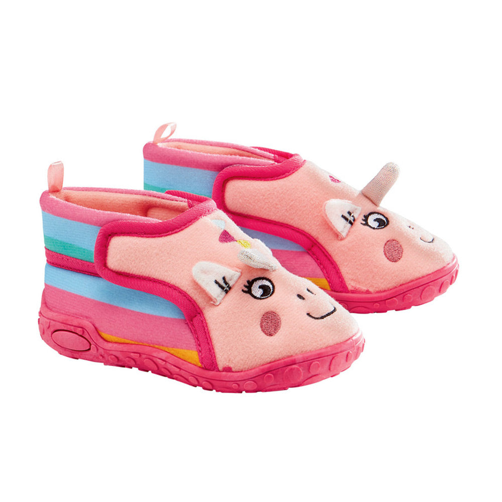 Image for Kids Girl Slipper With Velcro,Pink