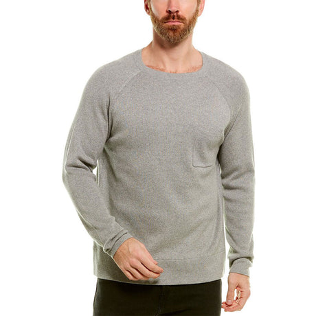 Image for Men's Plain Solid With Pocket Sweaters,Grey