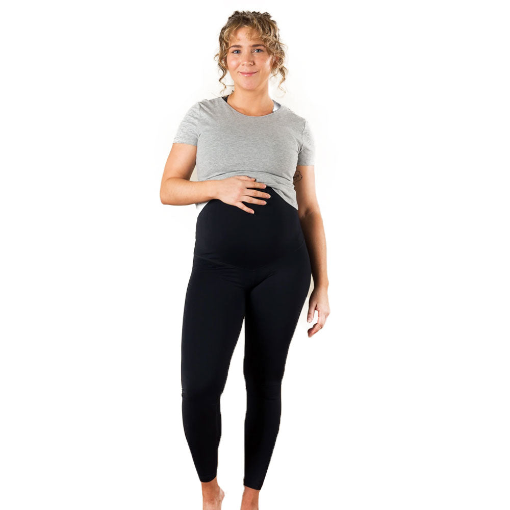 Image for Women's Plain Pregnant Legging,Black