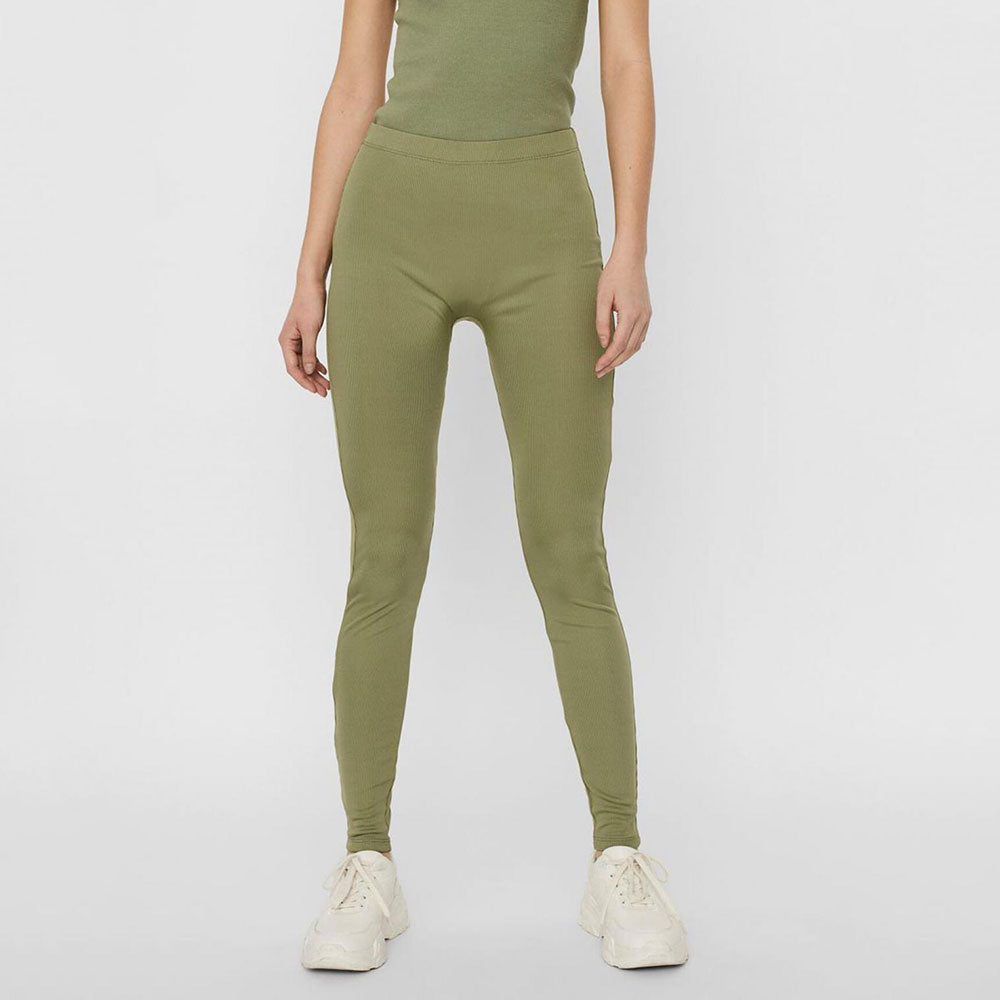 Image for Women's Ribbed Skinny legging,Green