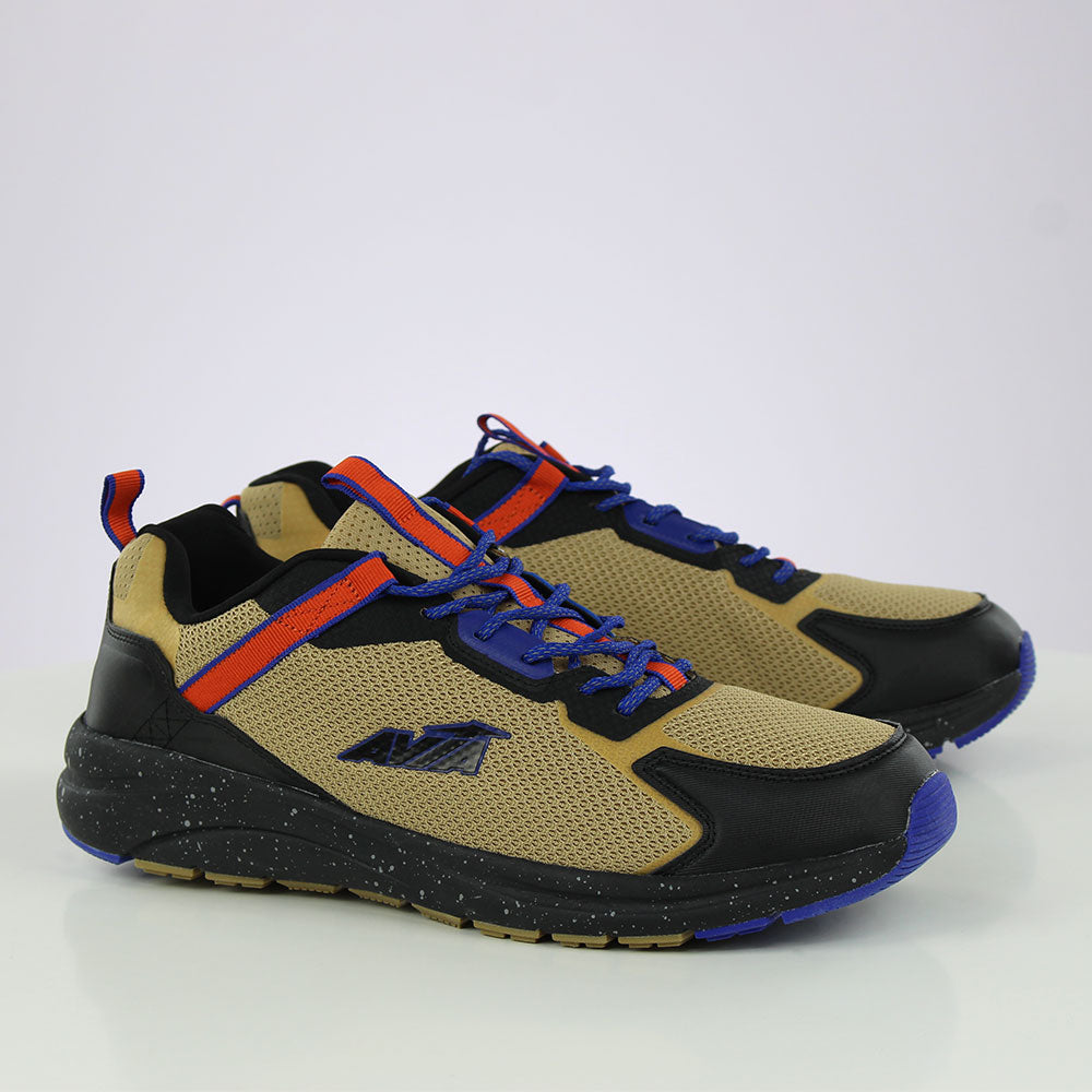 Image for Men's Color Block Washed Sole Shoes,Beige