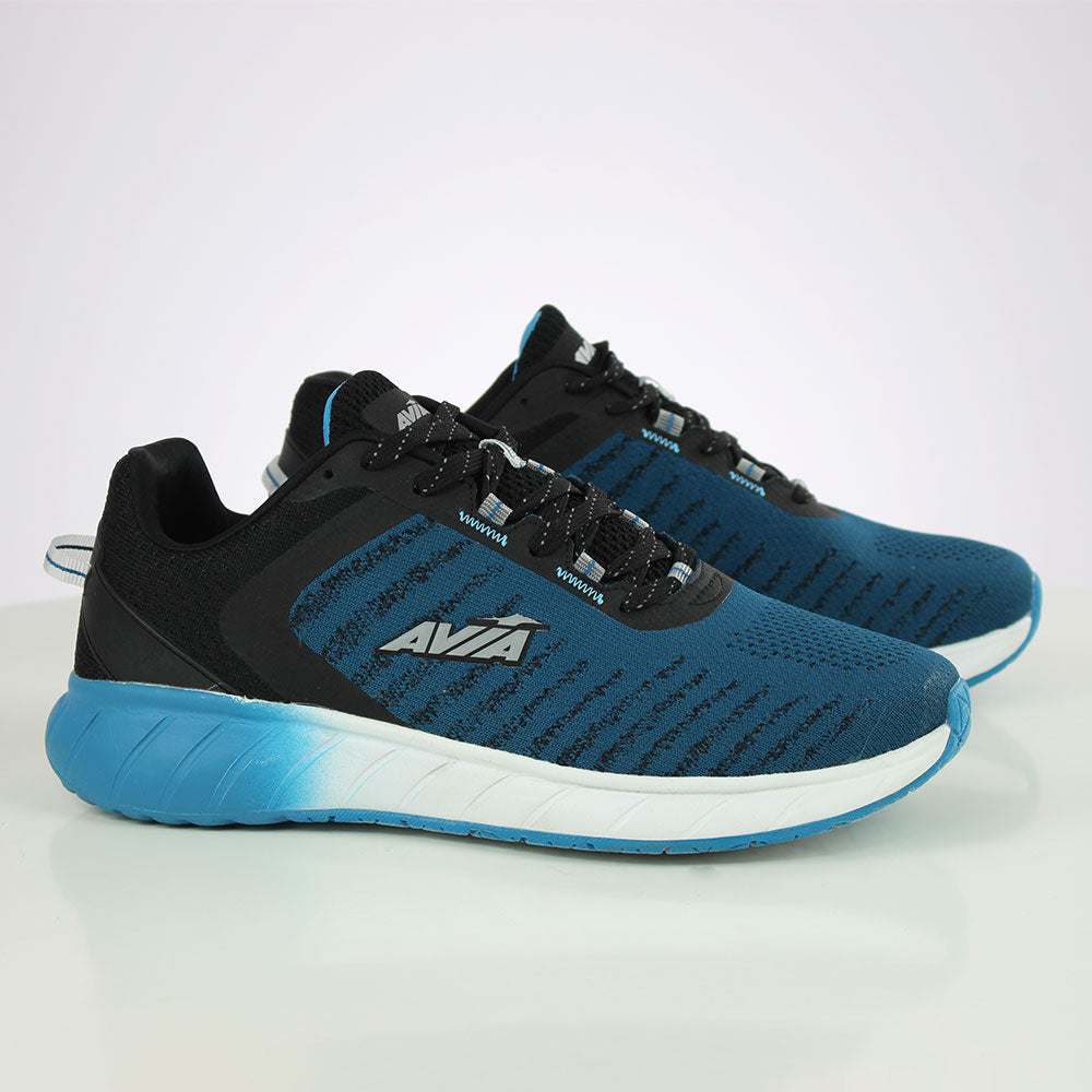 Image for Men's Color Block Ombre Sole Shoes,Petrol