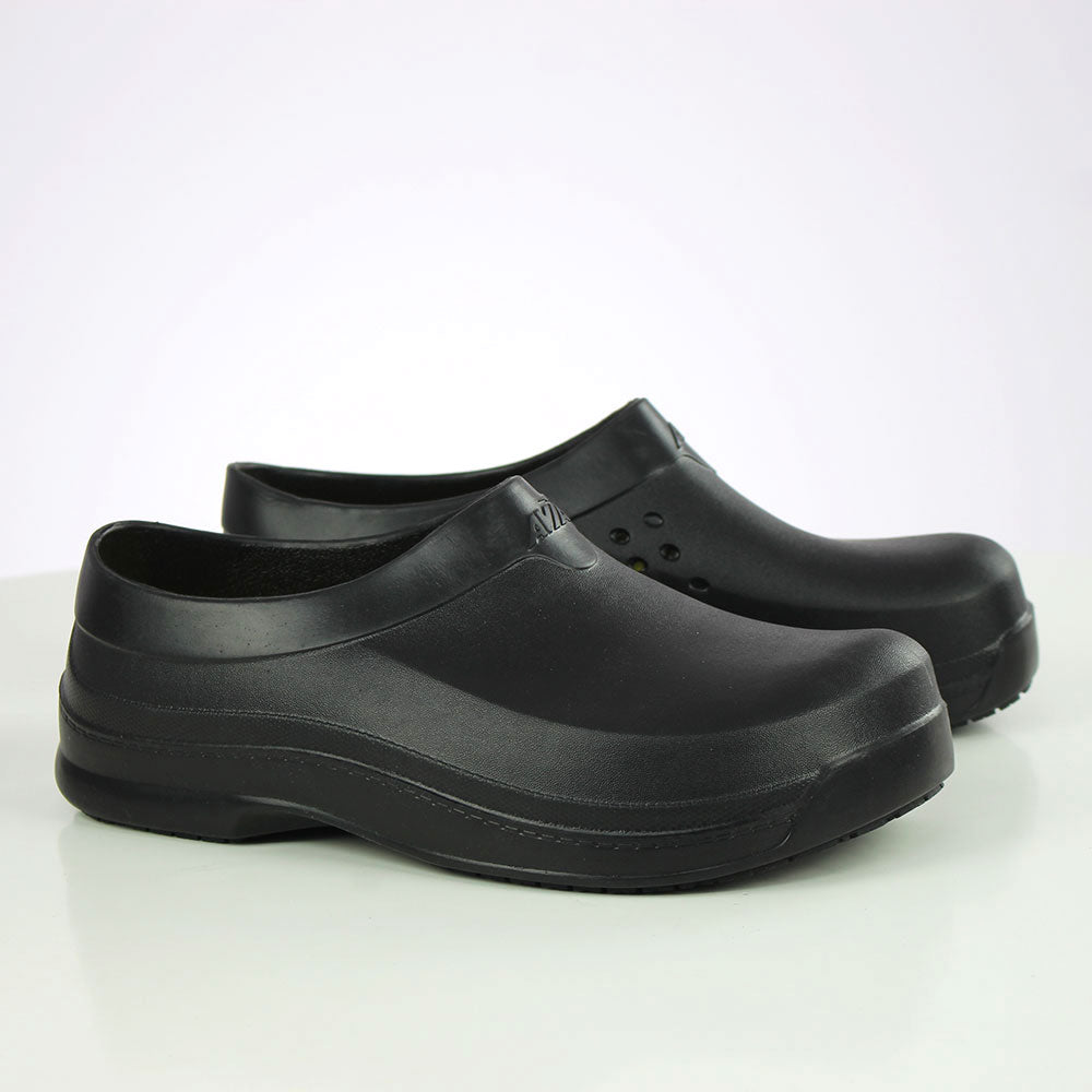 Image for Men's Rubber Nylon Slippers,Black
