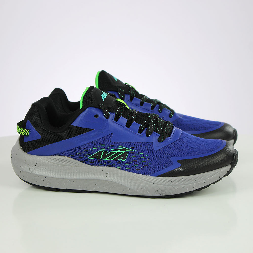 Image for Men's Logo Printed Fishnet Shoes,Indigo