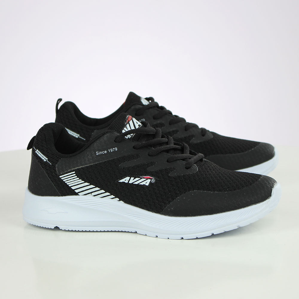 Image for Men's In Side Striped Shoes,Black