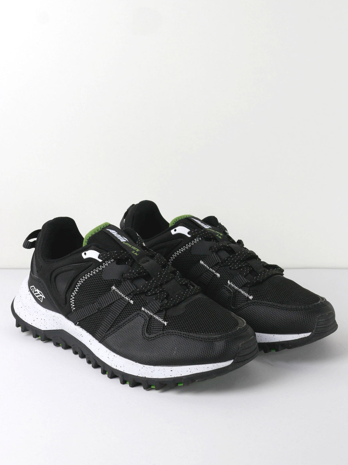 Image for Men's Lace Up Rubber Sport Shoes,Black