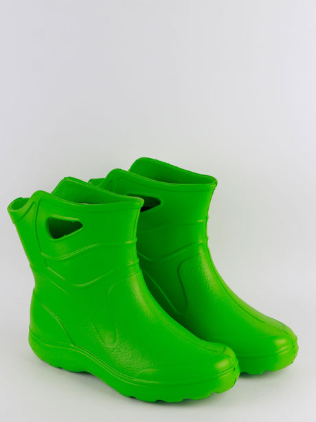 Image for Men's  Faux Leather Indoor Ankle Boots,Green
