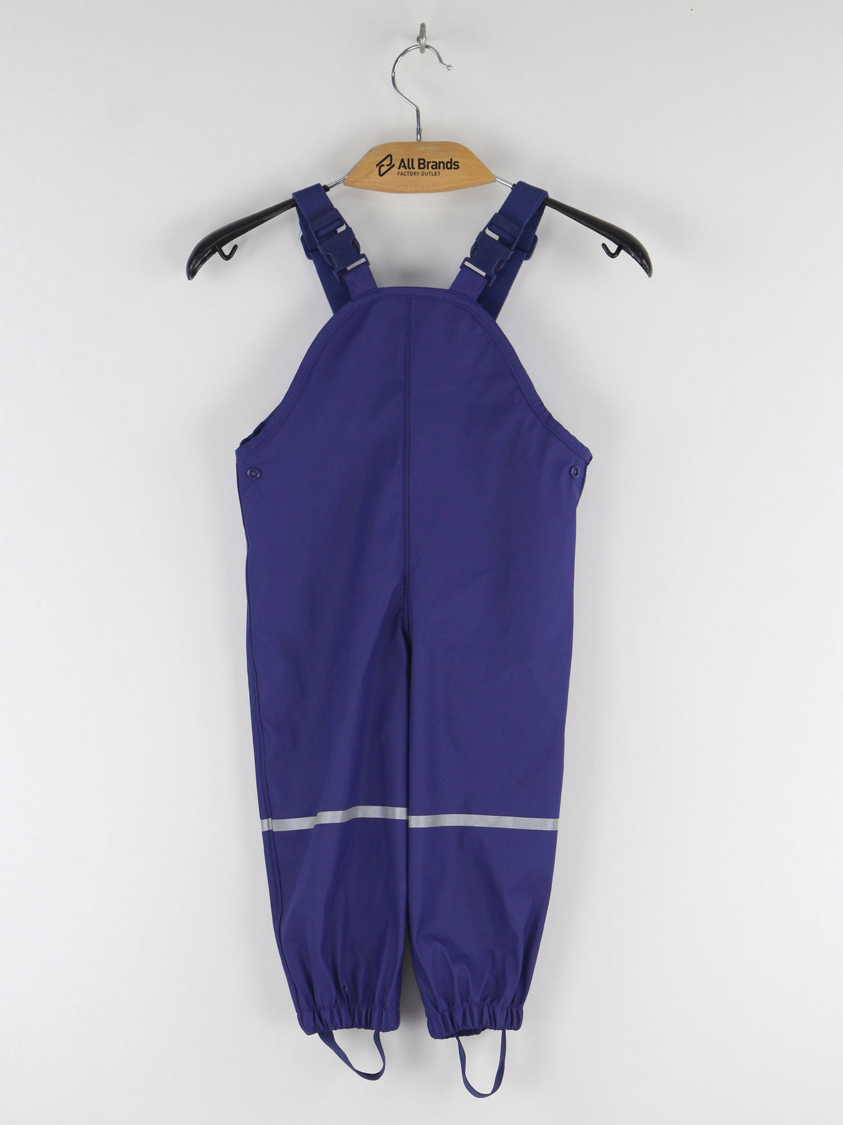 Image for Kids Girl Plain Solid Ski Jumpsuit,Dark Purple