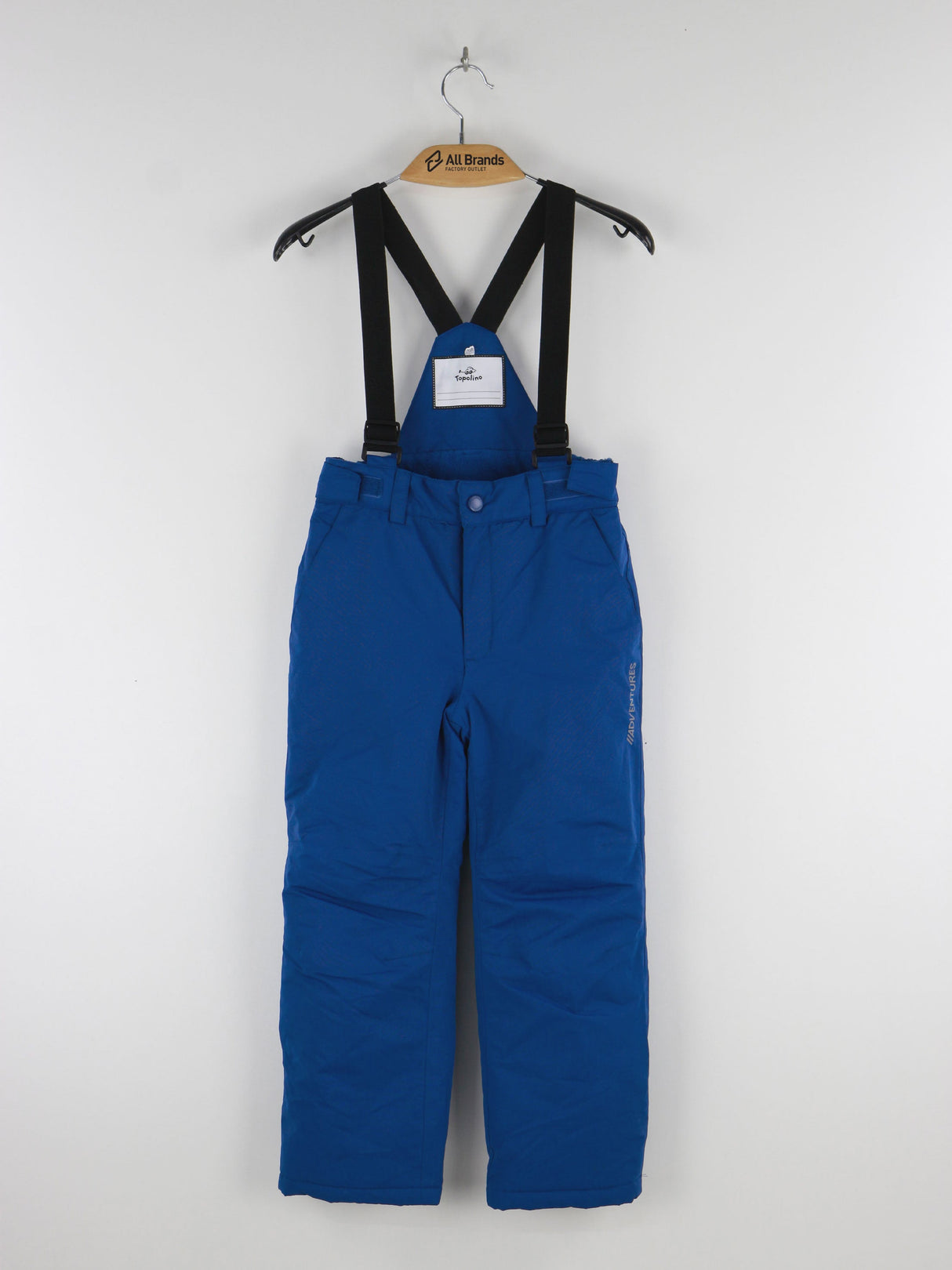 Image for Kids Boy Warm And Waterproof Ski Trousers Jumpsuit,Blue