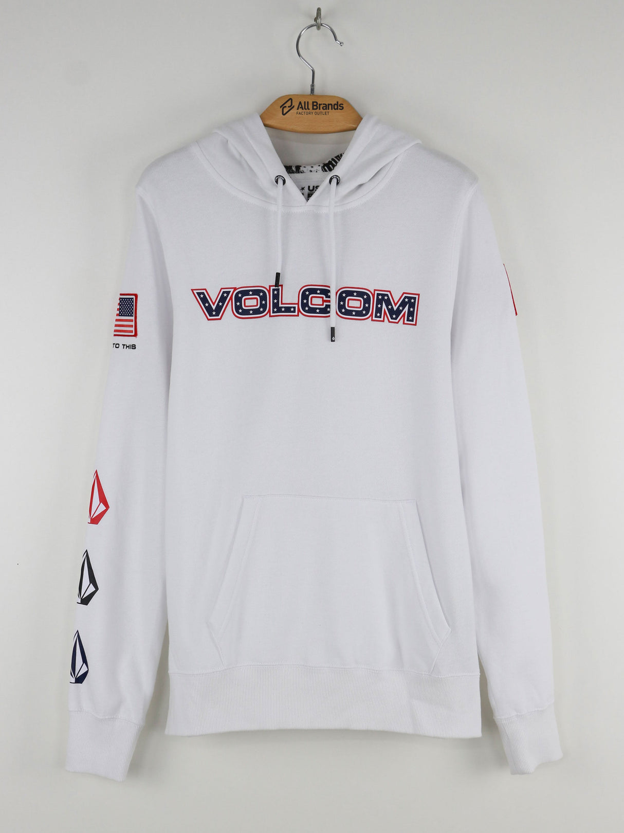 Image for Men's Graphic Printed Hoodies,White