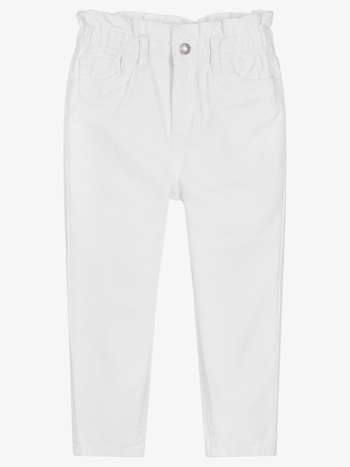 Image for Kids Girl Plain solid Jeans Pant,White