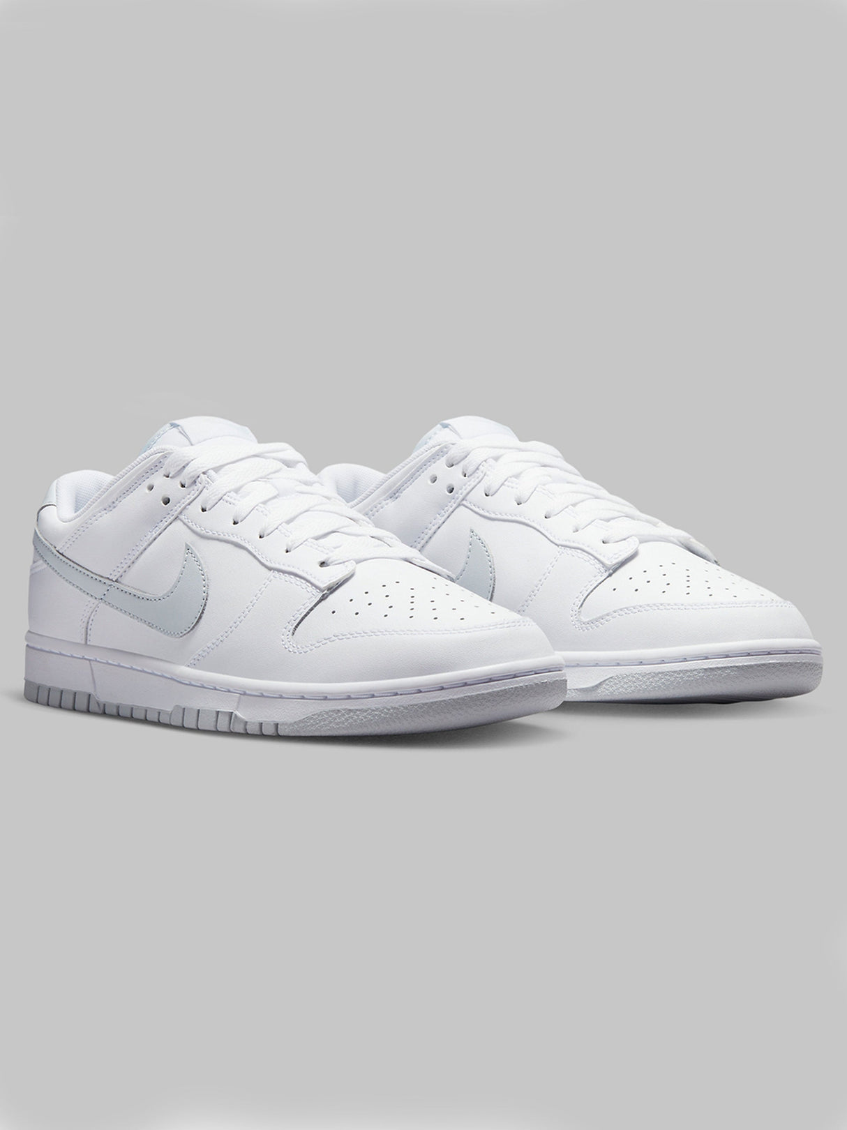 Image for Men's Logo Brand Leather Shoes,White