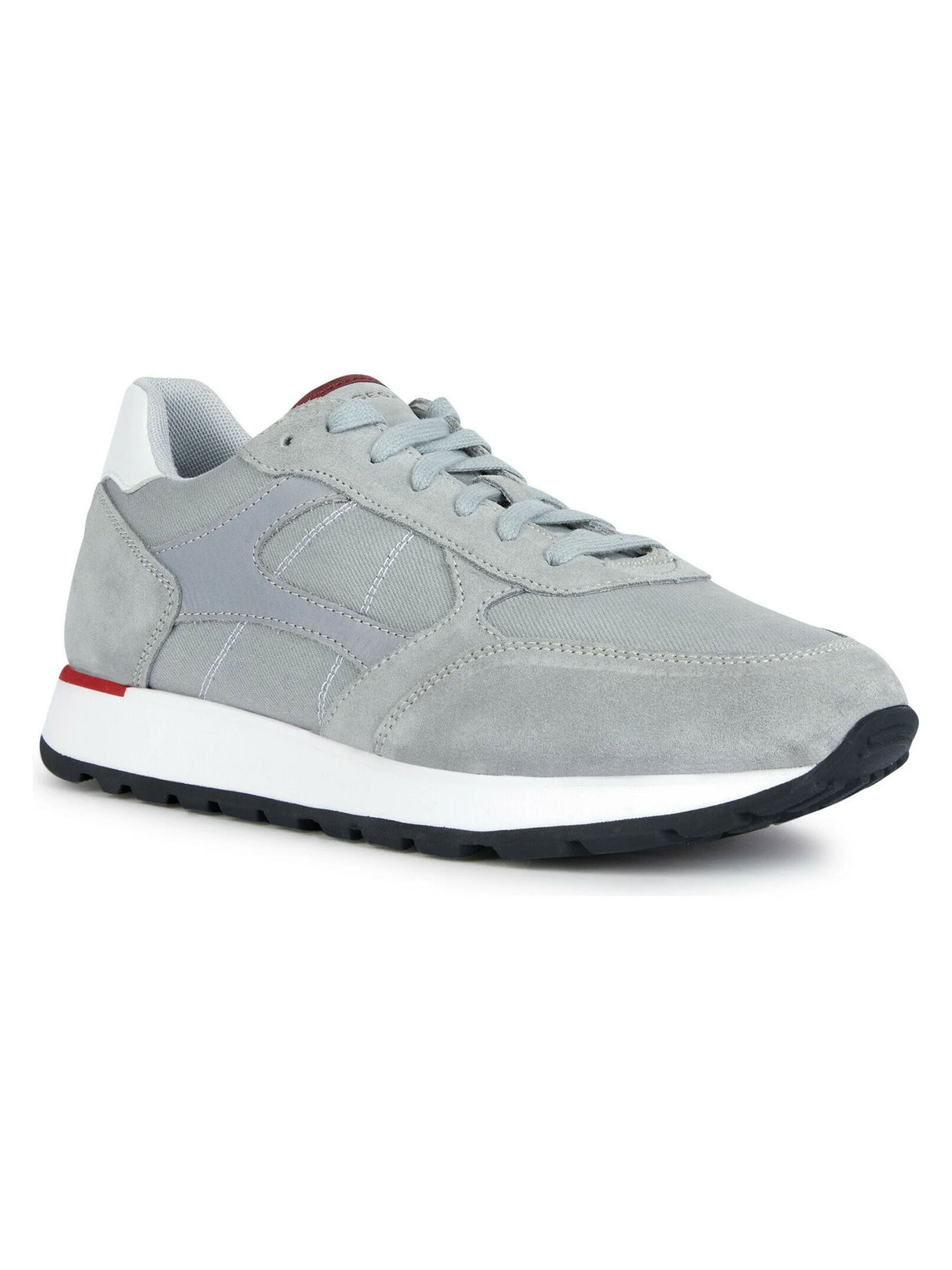 Image for Men's Suede Ribbed Shoes,Grey