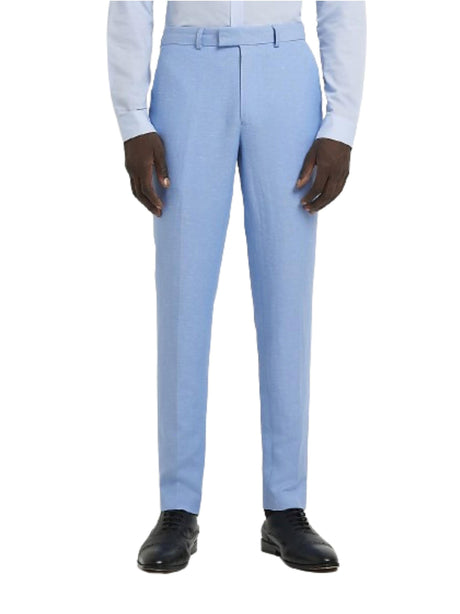 Image for Men's Textured Pants,Light Blue