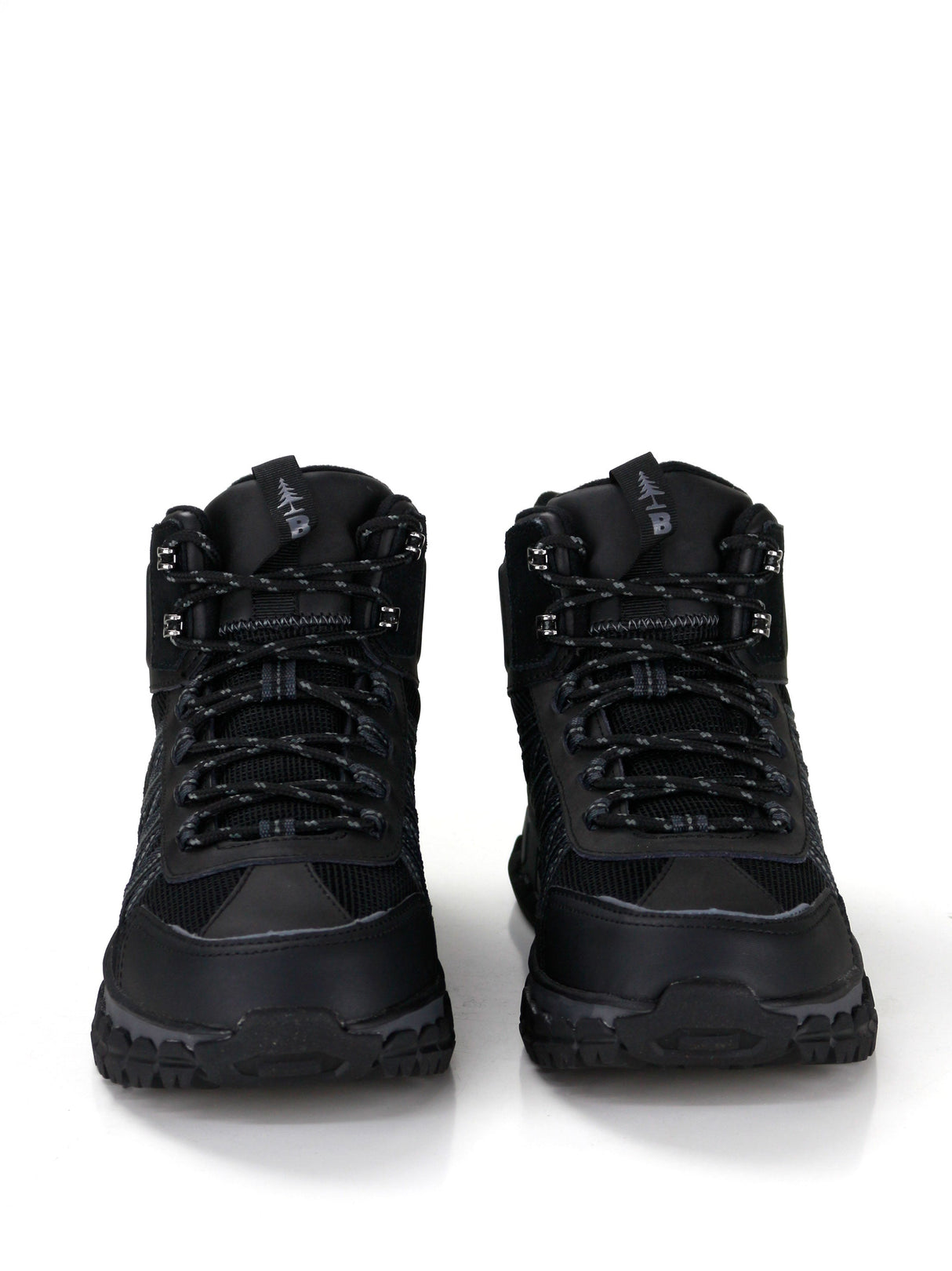 Image for Men's Striped Fish Net Casual Shoes,Black