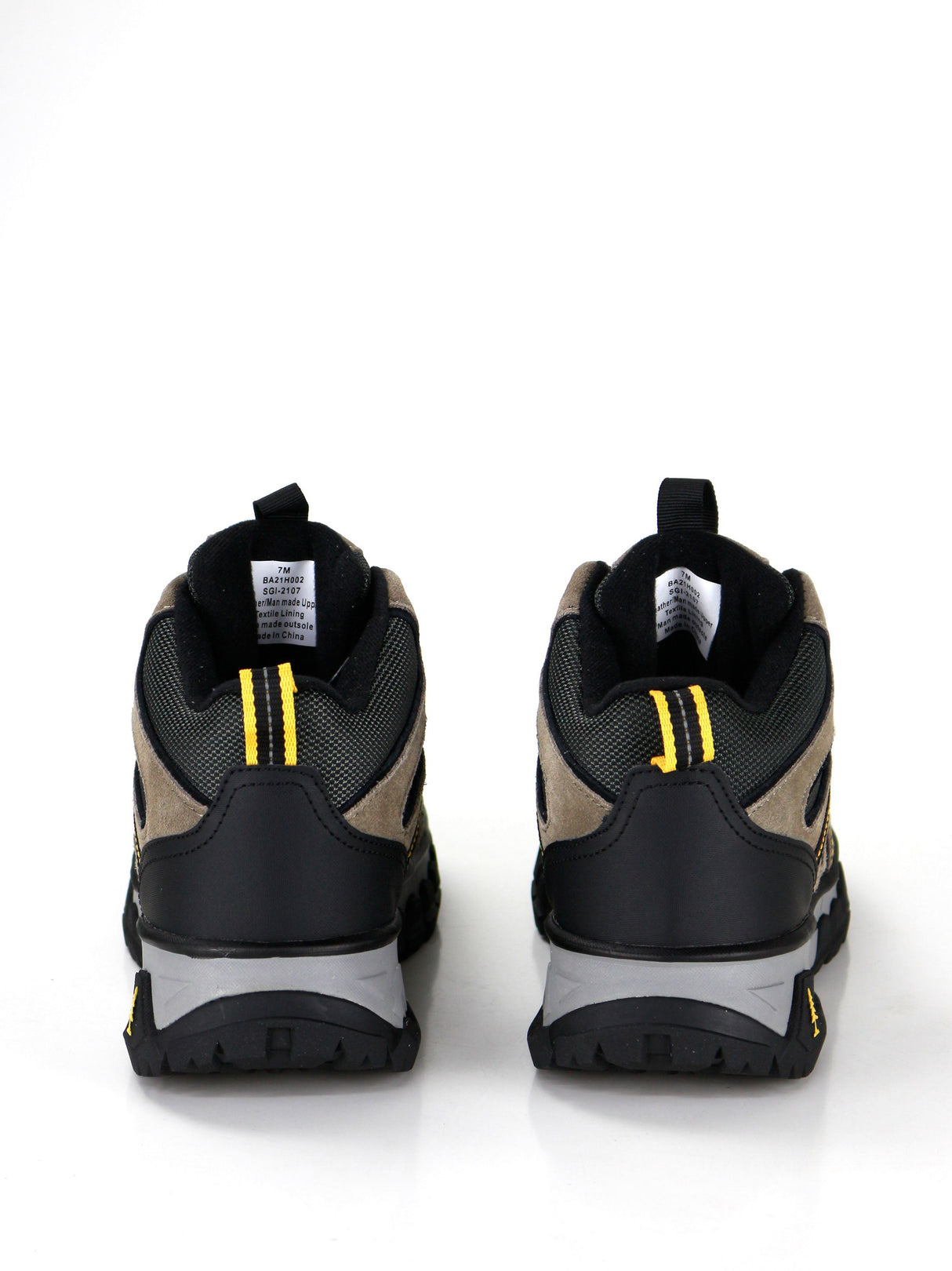 Image for Men's Color Block Striped Shoes,Greige