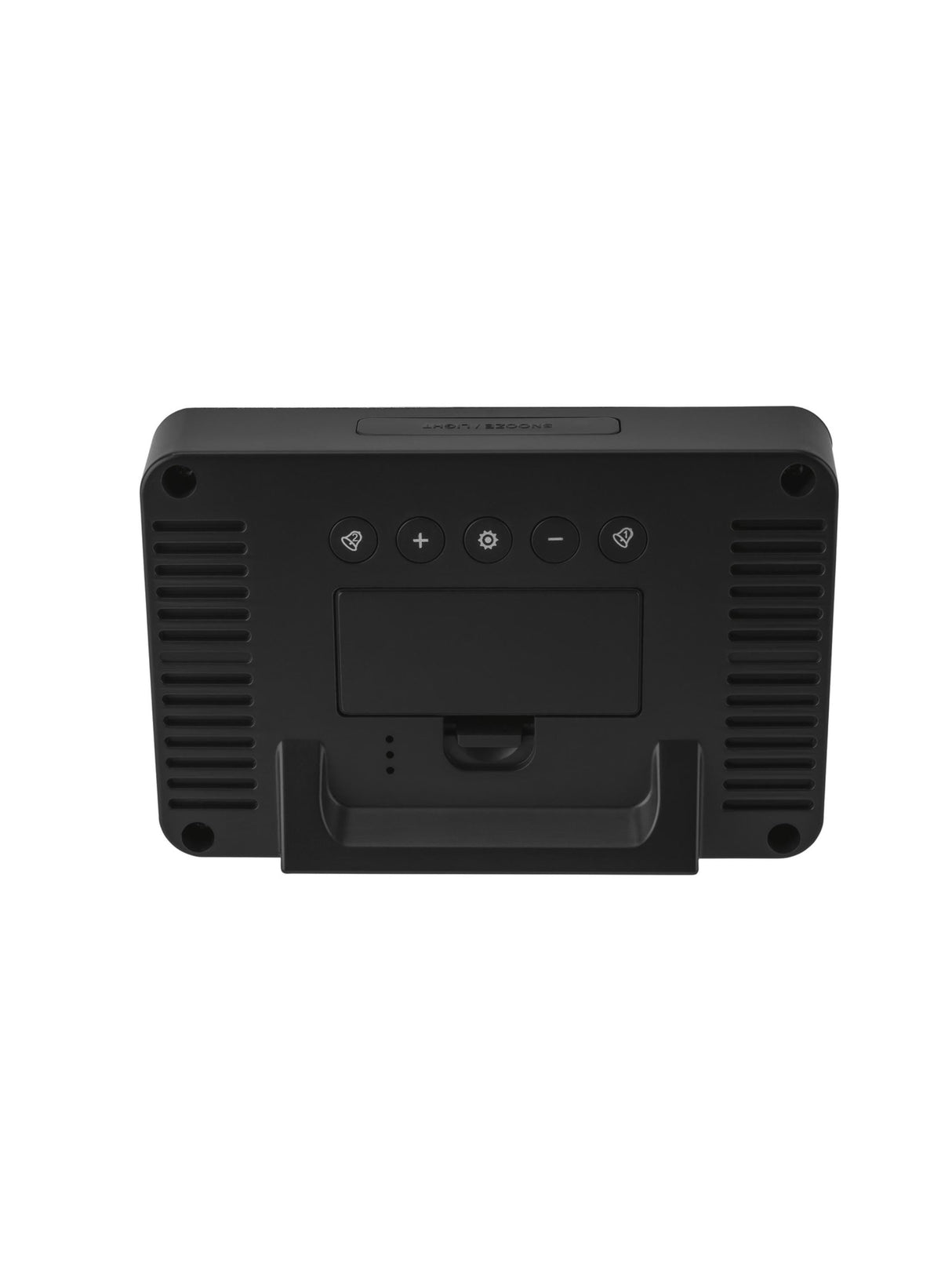 Radio Controlled Alarm Clock, Black