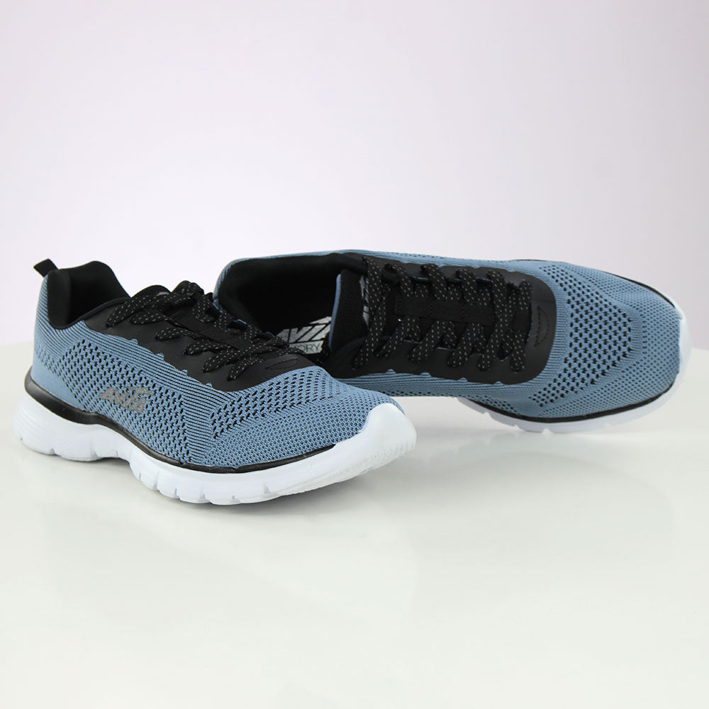 Image for Men's Fishnet Polka Dots Lace up Shoes,Blue