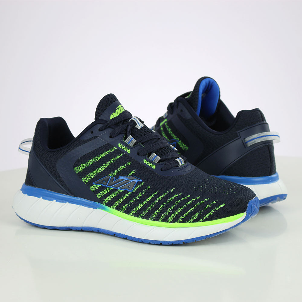 Image for Men's Striped Mesh Shoes,Navy