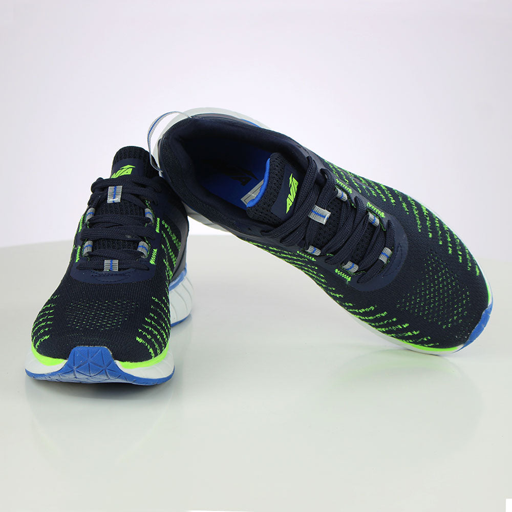 Image for Men's Striped Mesh Shoes,Navy