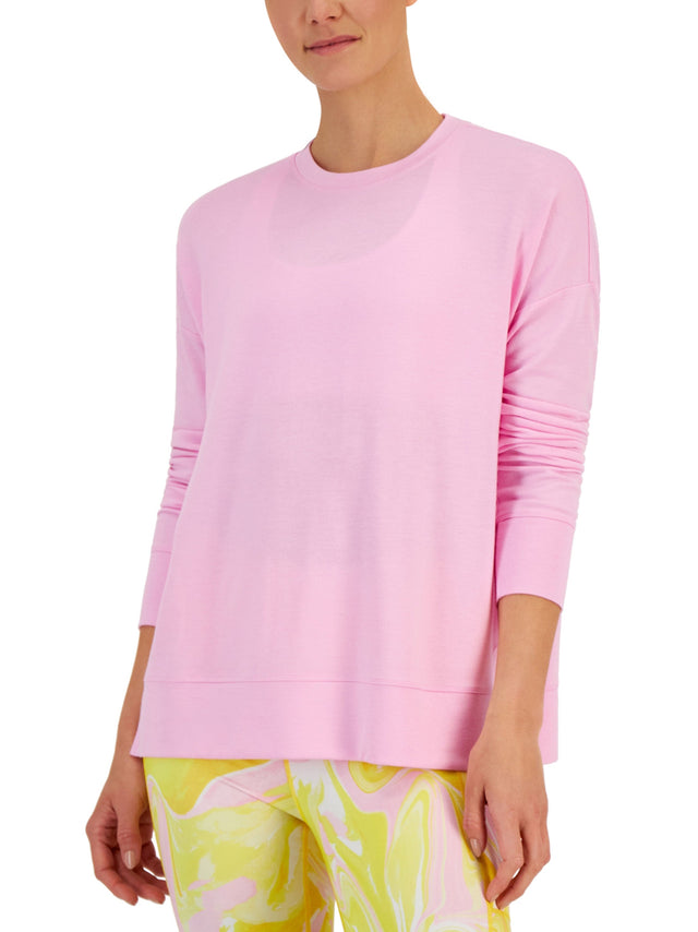 Image for Women's Plain Solid Sport Top,Pink