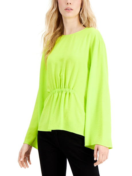 Image for Women's Cinched-Front Top,Lime