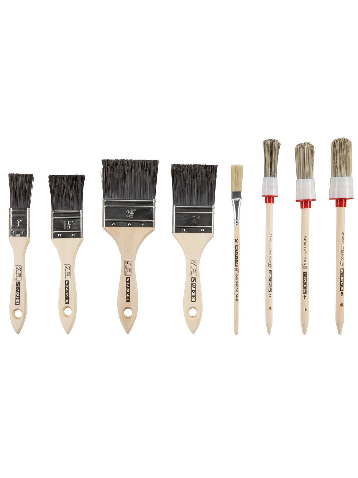 Image for Paintbrush Set, 8 Pieces
