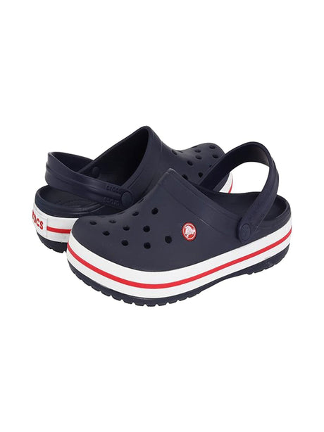 Image for Men's Polka Dot Crocband Clog,Navy�