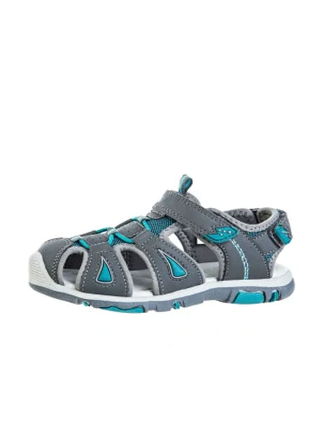 Image for Kids Boy Velcro Closed Toe Sandals,Grey