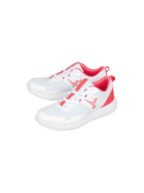 Image for Women's Color Block Lace Up Running Shoes,White