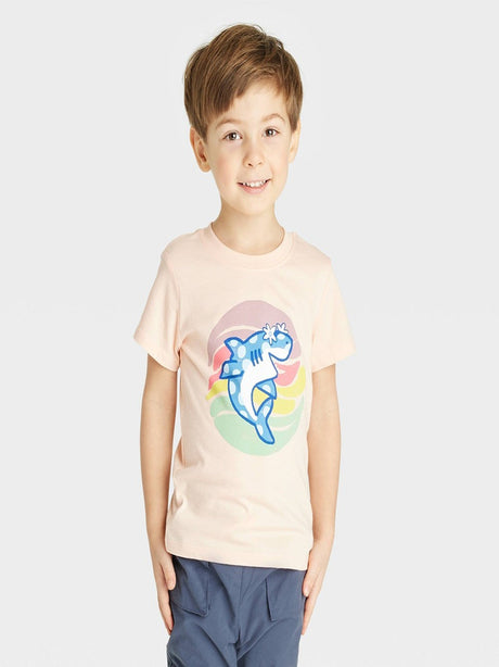 Image for Kids Boy Graphic Printed Top,Light Peach