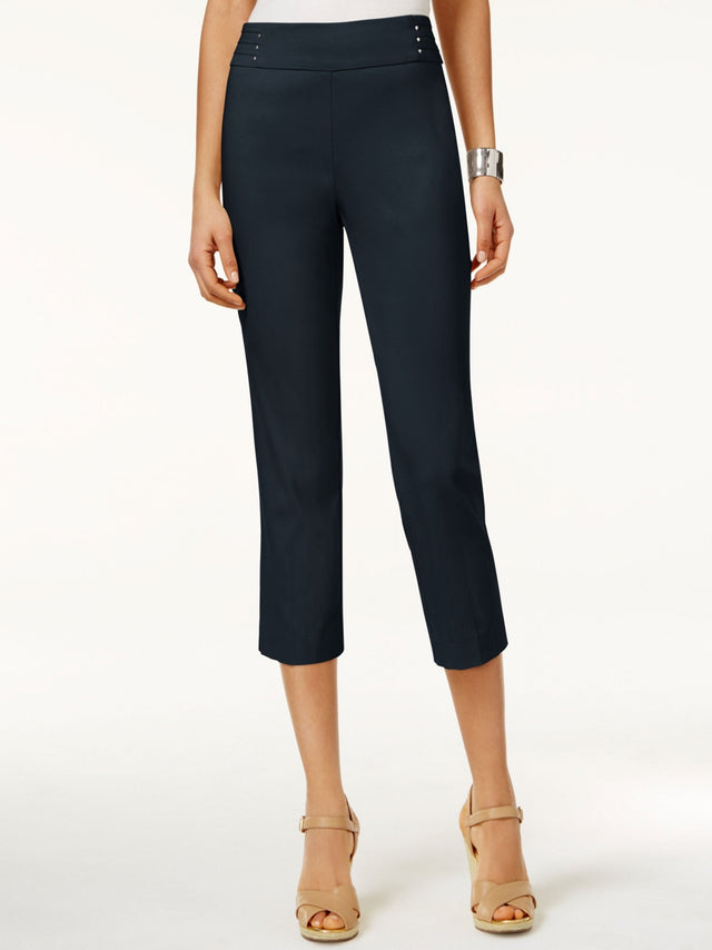 Image for Women's  Pull-on Capri Pant,Navy