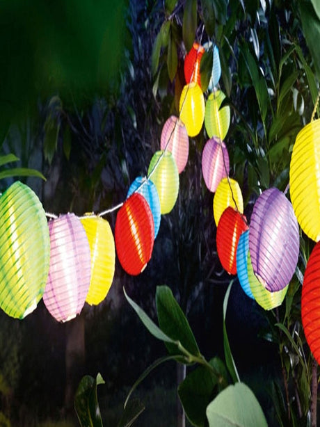 Image for Led Colorful Outdoor Garland 20 Pieces