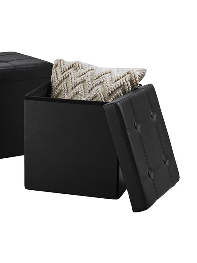 Image for San Diego Cube Storage Ottoman, Leather