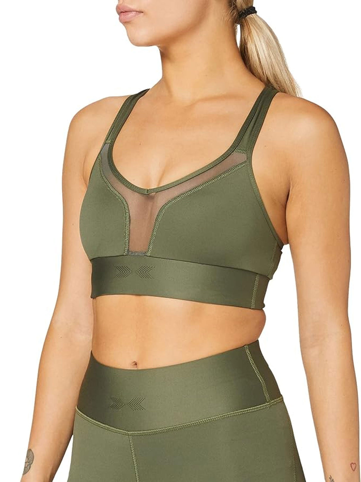 Image for Women's Elevate Sports Bra,Olive