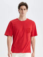 Image for Kids Boy Side Pocket T-Shirt,Red