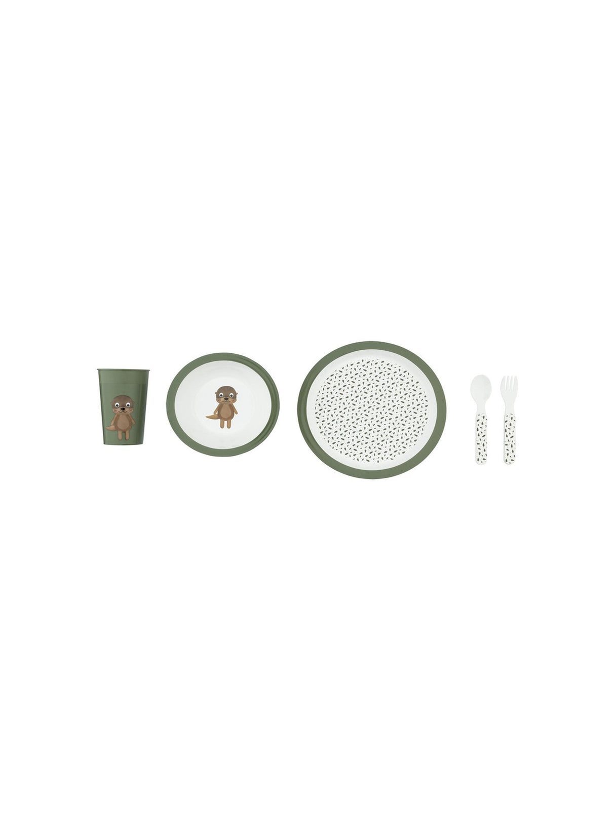 Image for Children'S Tableware, 5-Piece Set (Eddie The Otter)