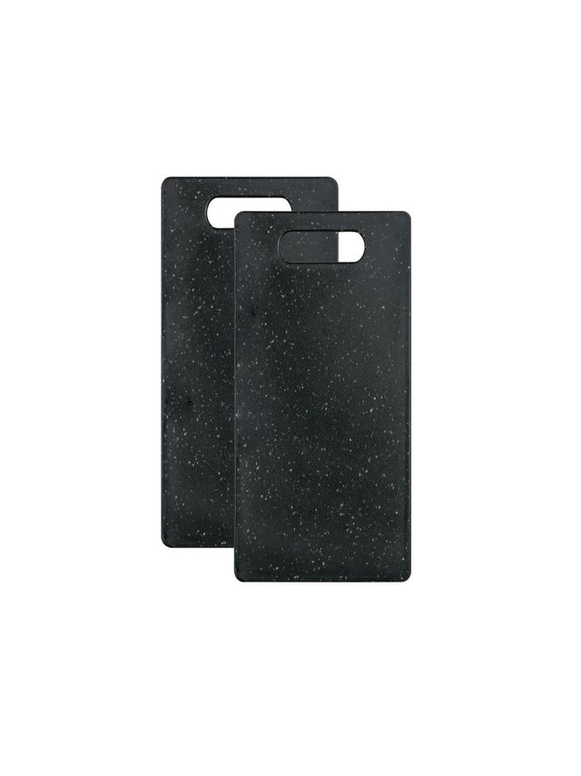 Image for Small Chopping Boards, 2 Pieces, Black)