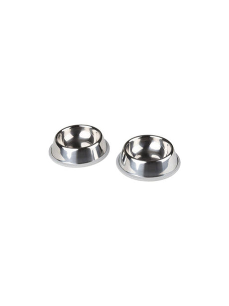 Image for Stainless Steel Food/Water Bowl (Small, Set Of 2)