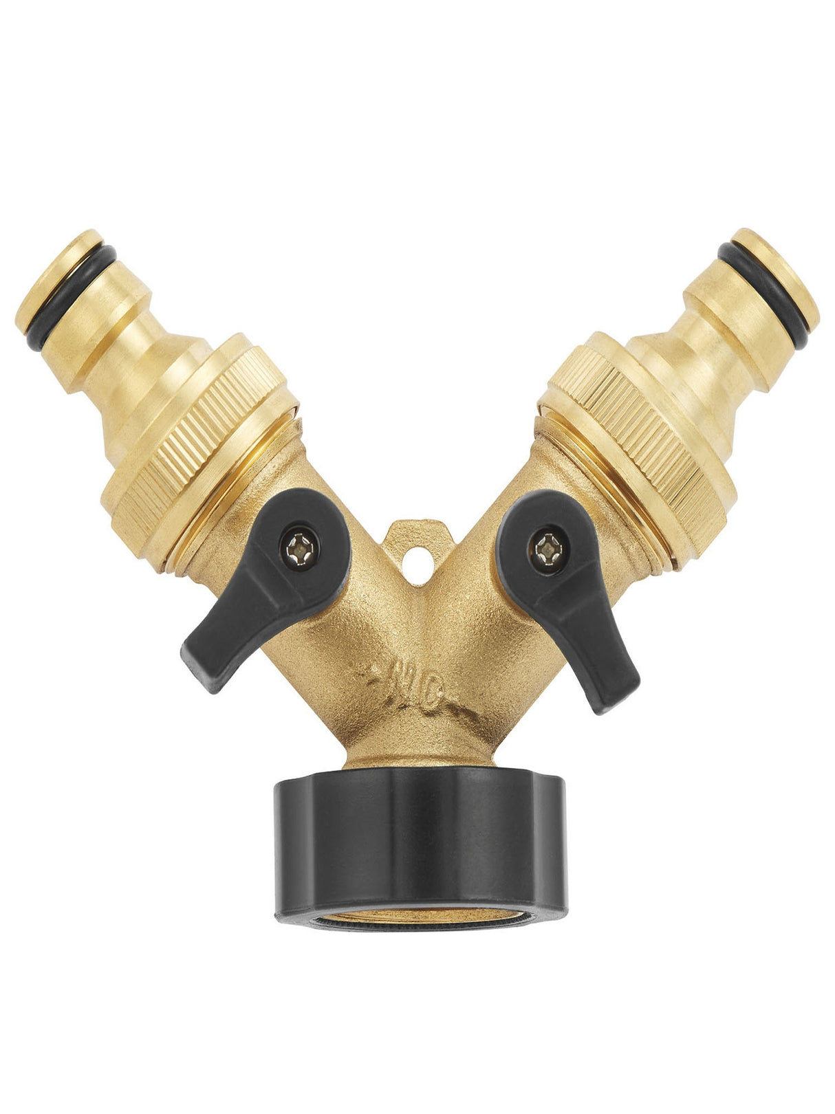 Image for Two-Way Brass Hose Splitter