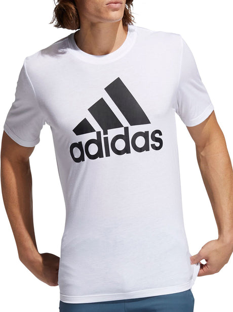 Image for Men's Brand Logo Printed T-Shirt,White
