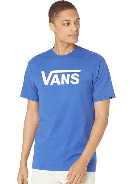 Image for Men's Brand Logo Printed T-Shirt,Blue