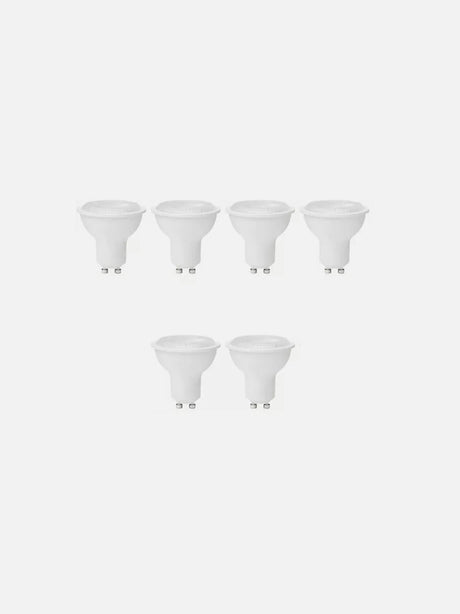 Image for Spotlight Led Mr16 Bulbs With Gu10 Base, 5W, Pack Of 6