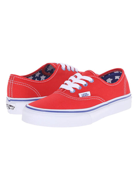Image for Kids Boy Star Eyelet Shoes,Red